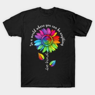 LGBTQ SunWorld Pride Be Equality Kind T-Shirt